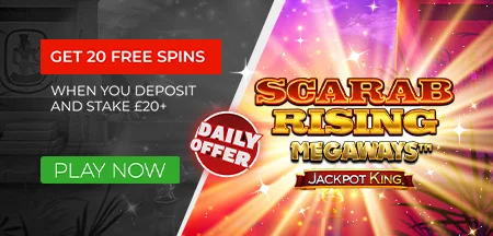 Jackpot King slot game promotional banner